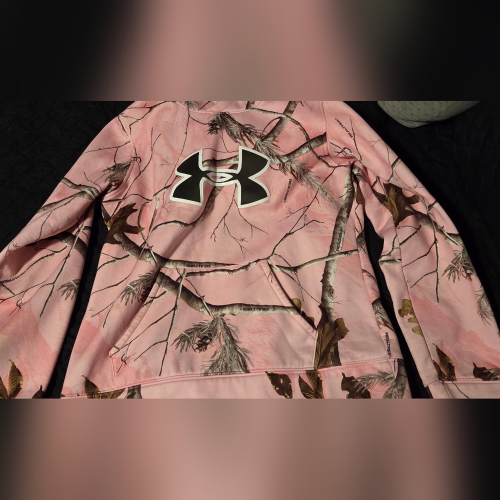 Under Armour Pink Camouflage Women's Sweater